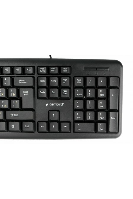 Клавиатура Gembird KB-8320UXL-BL USB (черный) 1