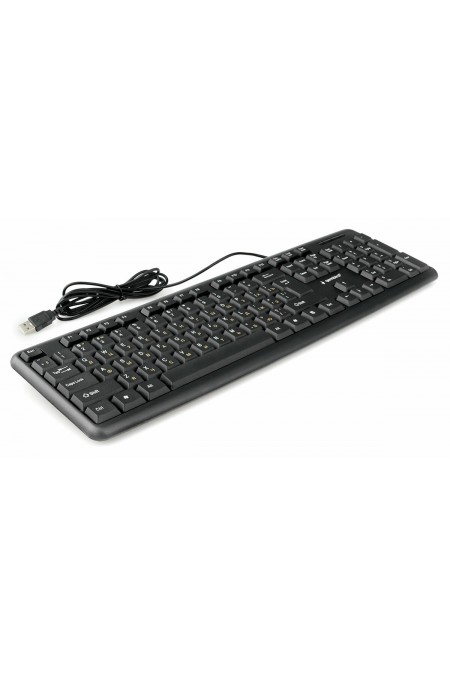Клавиатура Gembird KB-8320UXL-BL USB (черный) 3