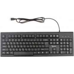 Клавиатура Gembird KB-8354U-BL USB (черный)