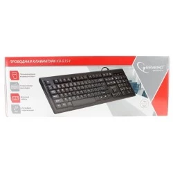 Клавиатура Gembird KB-8354U-BL USB (черный)