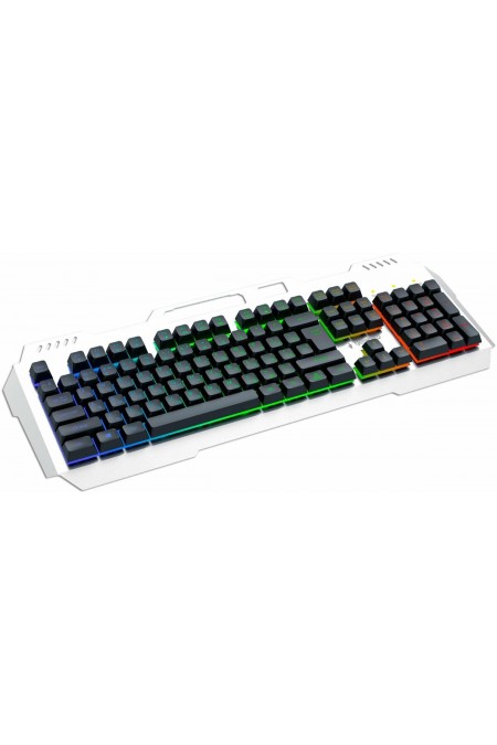 Клавиатура Gembird KB-G710M-S (серебристый/черный) 1