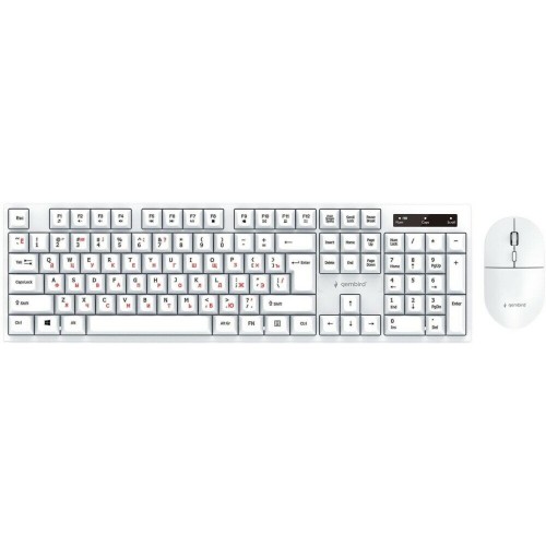 Клавиатура Gembird KBS-6000-W (22447) (белый) 