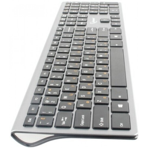 Клавиатура Gembird KBW-1 (серебристый) 1