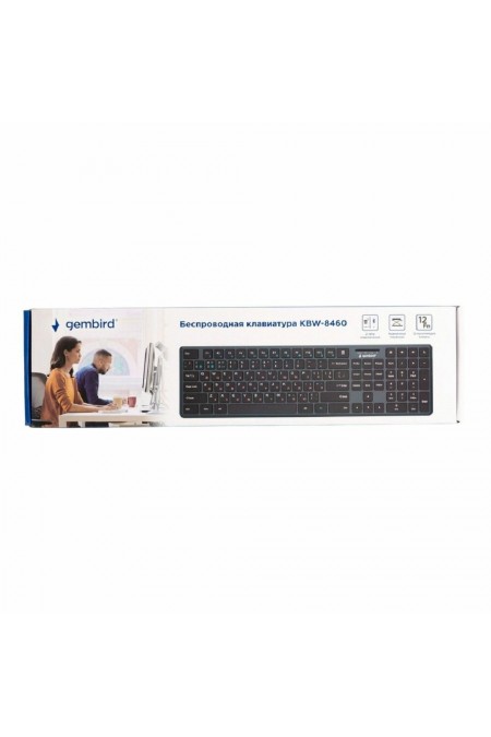 Клавиатура Gembird KBW-8460 (черный) 4