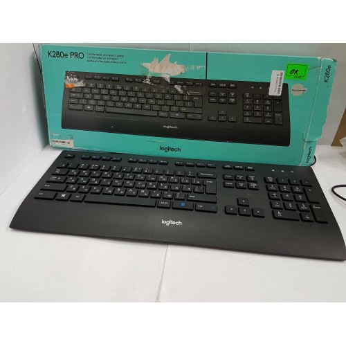 Клавиатура Logitech K280e (черный) 5