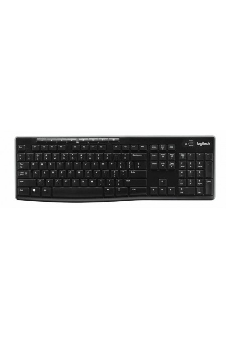 Клавиатура Logitech Keyboard K270 Wireless (черный) 