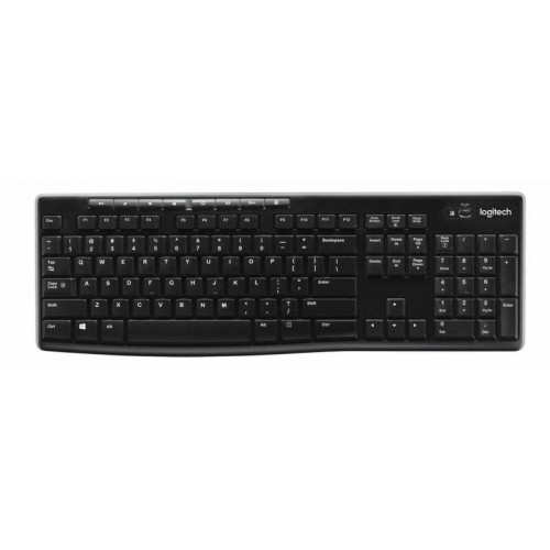 Клавиатура Logitech Keyboard K270 Wireless (черный) 