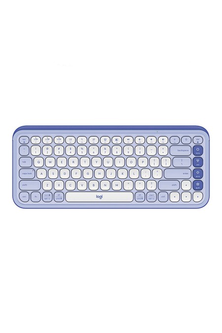 Клавиатура Logitech POP ICON KEYS (920-013090) (фмолетовый/белый) 3