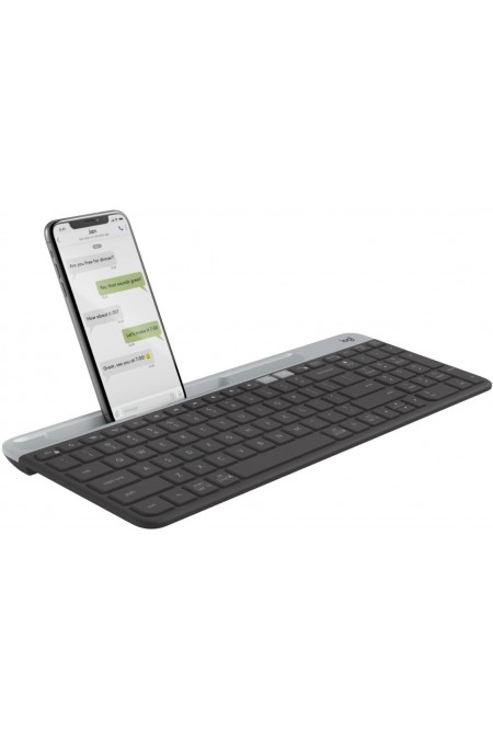 Клавиатура Logitech Wireless Bluetooth Keyboard K580 (темно-серый) 7
