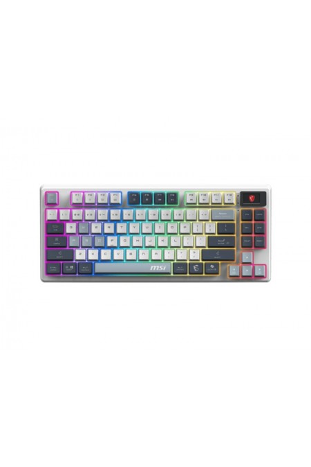 Клавиатура MSI Forge GK600 (S11-43RUP01-HH9) (белый/синий) 
