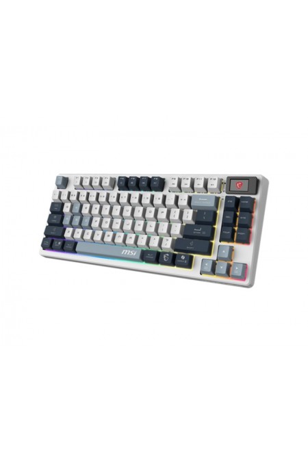 Клавиатура MSI Forge GK600 (S11-43RUP01-HH9) (белый/синий) 1