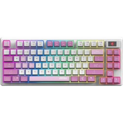 Клавиатура MSI Forge GK600 (S11-43RUQ01-HH9) (белый/фиолетовый)