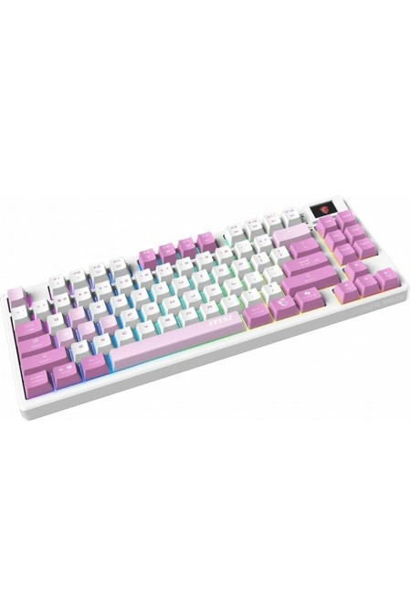 Клавиатура MSI Forge GK600 (S11-43RUQ01-HH9) (белый/фиолетовый) 1