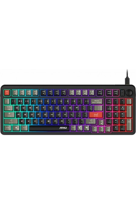 Клавиатура MSI GK110 (S11-04RU258-HH9) (черный/серый) 