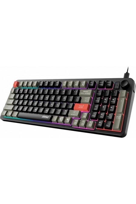 Клавиатура MSI GK110 (S11-04RU258-HH9) (черный/серый) 3