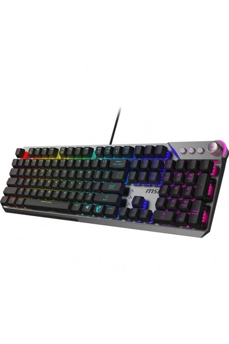 Клавиатура MSI STRIKE 600 Silent (S11-04RU256-CLA) (серый/черный) 1