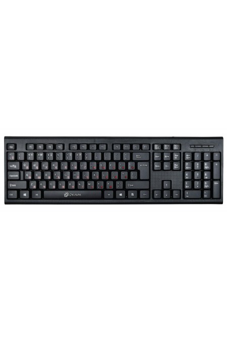 Клавиатура Oklick 120M USB (черный) 1