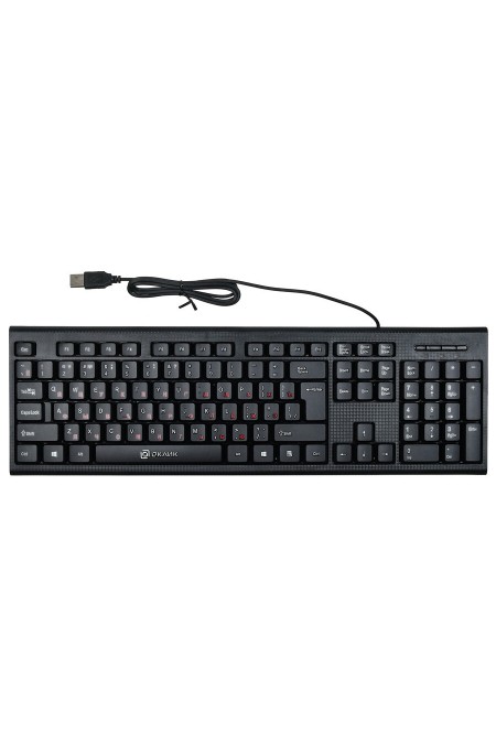 Клавиатура Oklick 120M USB (черный) 