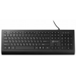 Клавиатура Oklick 155M USB slim (черный)
