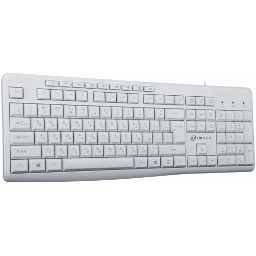 Клавиатура OKLICK 305M (белый) 1