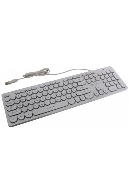 Клавиатура Oklick 420MRL (белый) 3