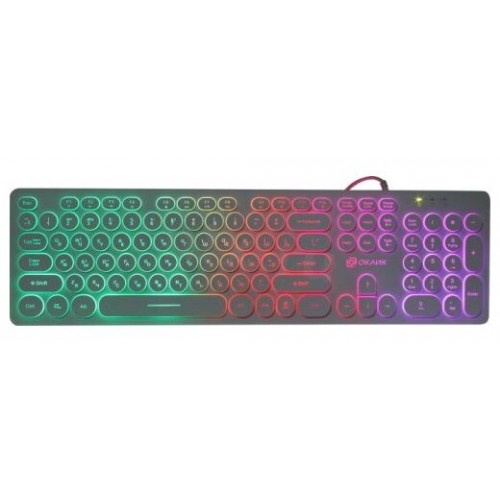 Клавиатура Oklick 420MRL USB (черный) 1