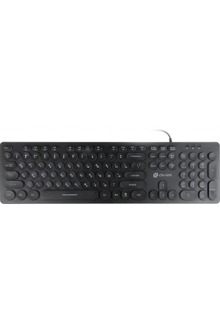 Клавиатура Oklick 420MRL USB (черный) 2