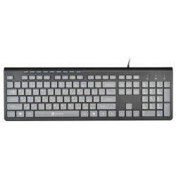 Клавиатура Oklick 480M (черный/серый)