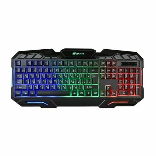 Клавиатура Oklick 700G (черный) 