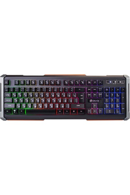 Клавиатура Oklick 717G (черный/серый) 