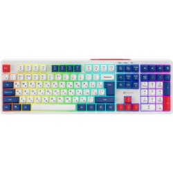 Клавиатура Oklick 725G (белый/красный)