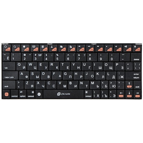 Клавиатура Oklick 840S (черный) 