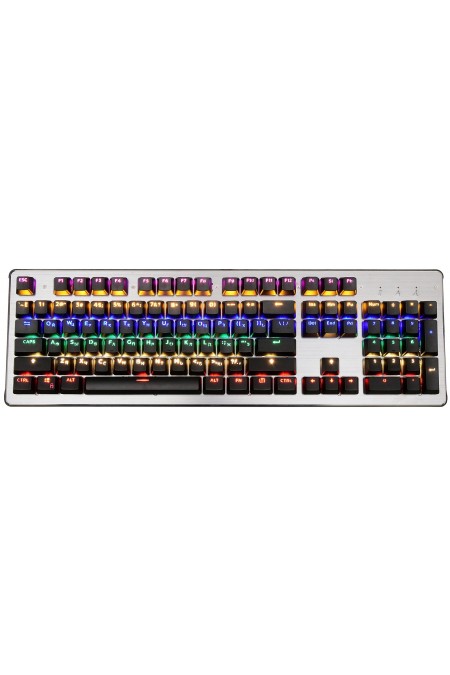 Клавиатура Oklick 970G (серебристый/черный) 1