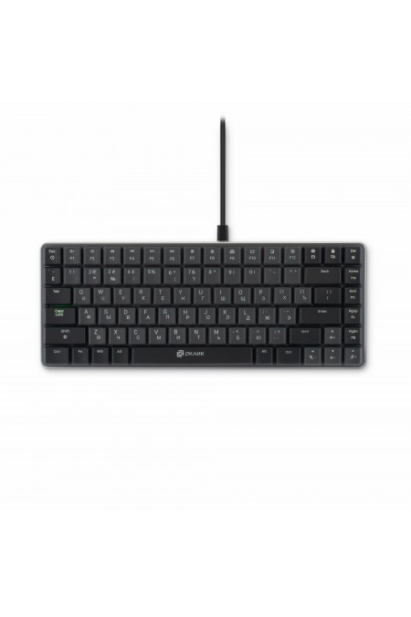 Клавиатура Oklick K615X (черный/серебристый) 