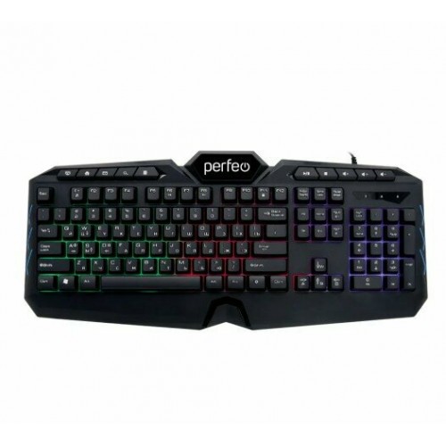 Клавиатура Perfeo PF B3410 VISION Multimedia (черный) 