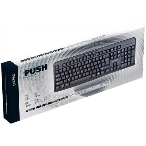 Клавиатура Perfeo PUSH (черный) 4