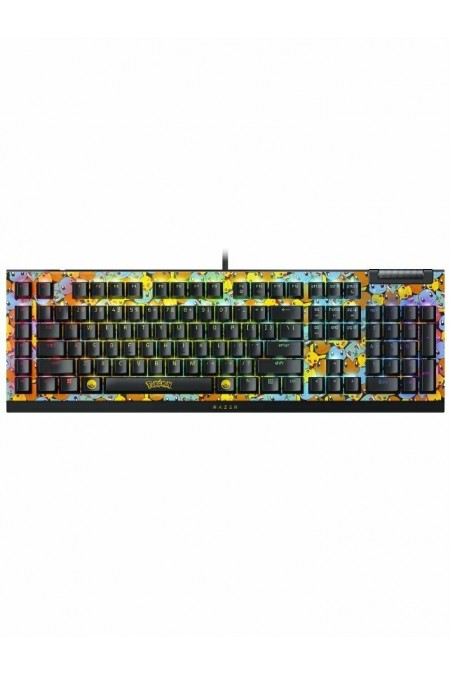 Клавиатура Razer BlackWidow V4 X Green Switch (RZ03-04704200-R3M1) (черный/рисунок) 