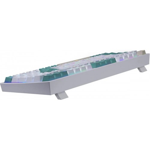 Клавиатура Redragon Veigar (белый/зеленый) 2