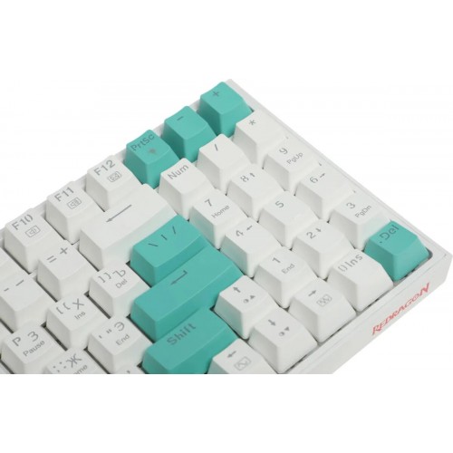 Клавиатура Redragon Veigar (белый/зеленый) 9