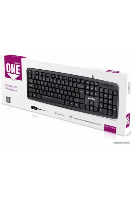 Клавиатура SMARTBUY ONE 113 USB (SBK-113U-K) (черный) 1