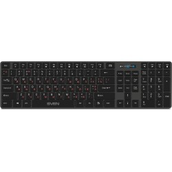 Клавиатура Sven KB-E5300W SV-021139 (графитовый)
