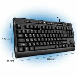 Клавиатура Sven KB-G8200 (черный)