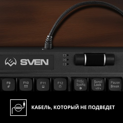 Клавиатура Sven KB-G8200 (черный) 3