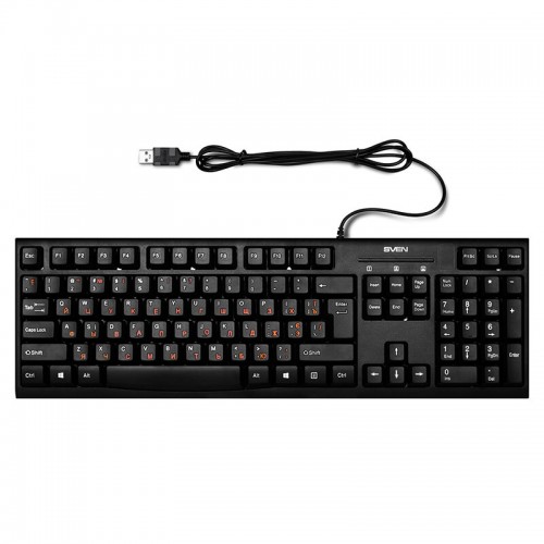 Клавиатура Sven KB-S300 (черный) 2