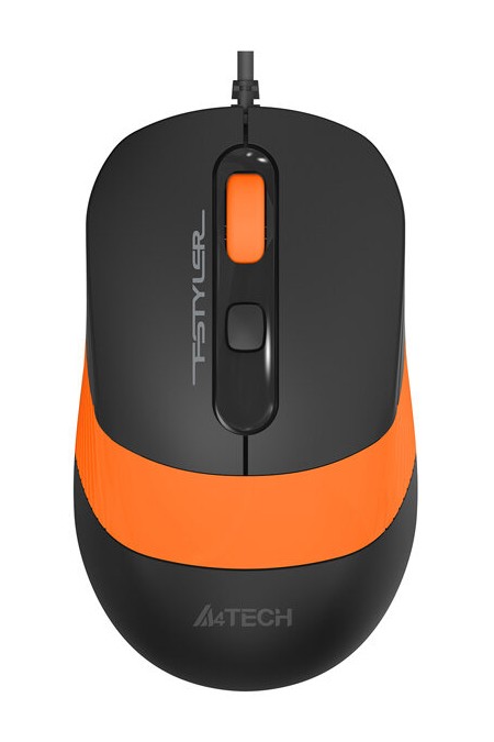 Комплект A4Tech F1010 USB (черный/оранжевый) 4