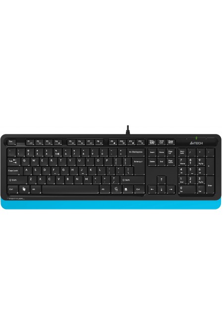 Комплект A4Tech F1010 USB (черный/синий) 1