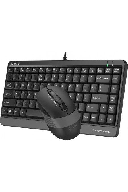Комплект A4Tech Fstyler F1110 (черный/серый) 1