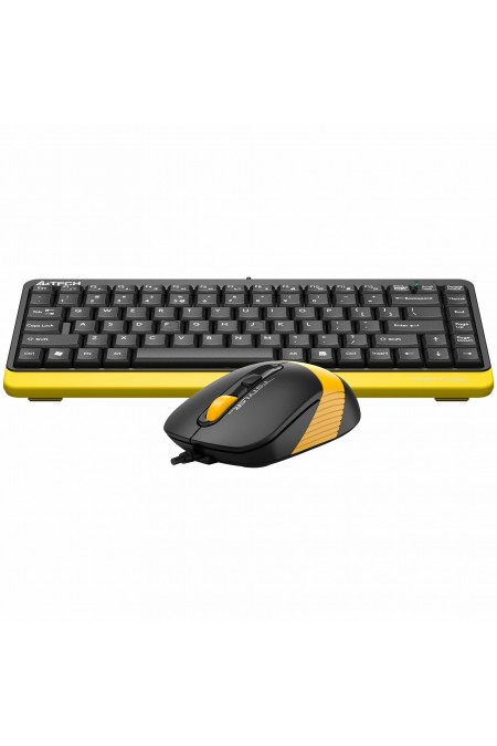 Комплект A4Tech Fstyler FG1110 (черный/желтый) 2