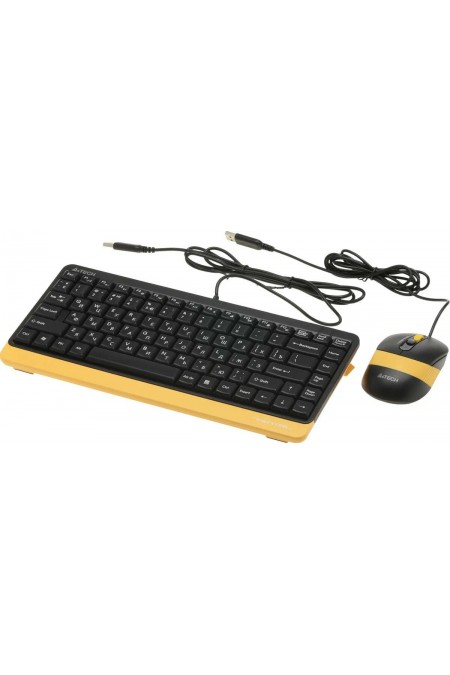 Комплект A4Tech Fstyler FG1110 (черный/желтый) 3