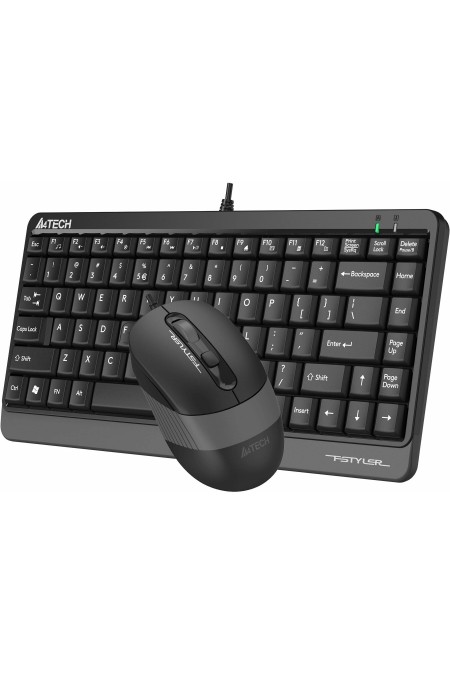 Комплект A4Tech Fstyler FG1110 (черный/серый) 1